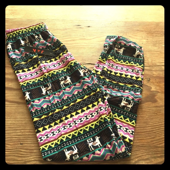 J & K Pants - 🆑🆑Must Bundle 3+ 🌸 J & K Llama 🦙 Print J & K Pants - 🆑🆑Must Bundle 3+ 🌸 J & K Llama 🦙 Print